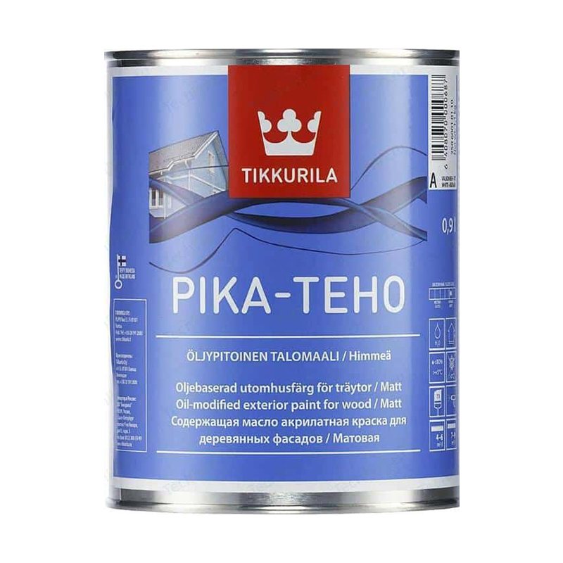 Краска в/д фасадная Pika-Teho A (0,9 л) Краска в/д фасадная Pika-Teho A (0,9 л)